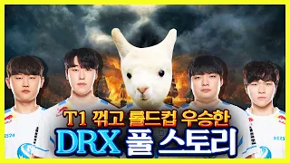 T1 꺾고 2022 롤드컵 우승한 DRX! 소년만화같은 풀 스토리 총 정리 [12분 삭제 .ver]