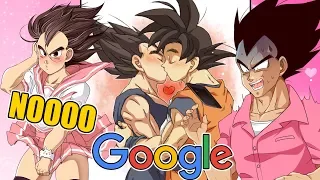 Vegeta Googles Himself