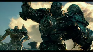 Transformers The Last Knight The Guardian Knights Punish Optimus Prime 4K