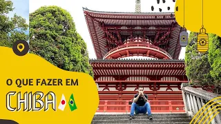 O que fazer em Chiba: Templo Shinshoji, Naritasan Parque e Rua Omotesando