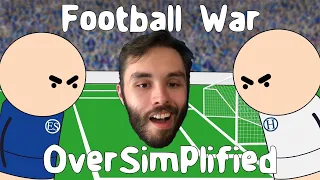 Social Stud Reacts | Football War - MiniWars #2 (OverSimplified)