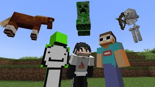 Minecraft, But All Mobs Can Fly...