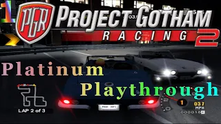 Complete Project Gotham Racing 2 (PGR2) Platinum Playthrough (1/2)