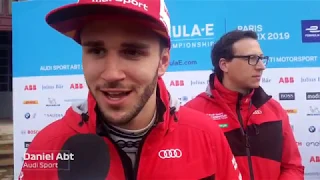 Paris E-Prix Post Race Interview: Daniel Abt