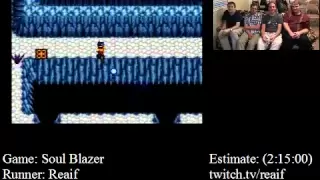 Soul Blazer in 1:54:51 (SNES) - SPEED RUN by Reaif - SGDQ 2012