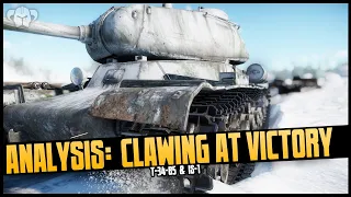 WT || Analysis: Clawing at Victory - T-34-85 & IS-1 (Realistic Gameplay)