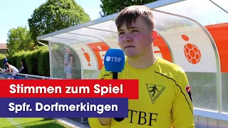 Stimmen zum Spiel | Sportfreunde Dorfmerkingen - 1.FC Rielasingen Arlen🎙