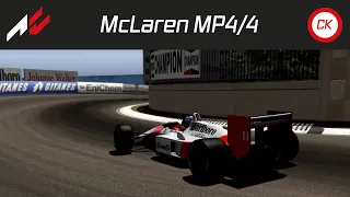 Assetto Corsa - McLaren MP4/4 Test Run