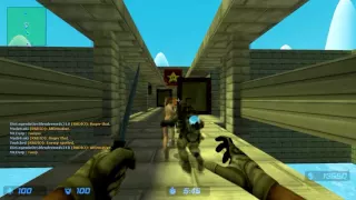 Counter Strike Source Zombie Escape Mario Tower v4