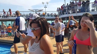 Sail Away Party From Port Canaveral - Majesty of the Seas - 4/7/17 - Pool Deck
