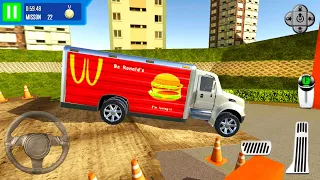 Mcdonald's Truck Driving Simulator #17 - Big Multi Level Parking Mall - Android Gameplay