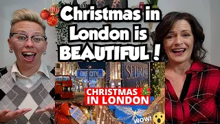 American Couple Reacts: Christmas in London!! FIRST TIME REACTION! *ABSOLUTELY INCREDIBLE!*