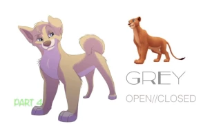 ANIMASH MEP - GREY // (2 parts left) OPEN!