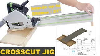 Track Saw CROSSCUT JIG (precise) Limited Tools