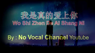 Wo Shi Zhen De Ai Shang Ni  ( 我是真的爱上你 ) HD Karaoke Mandarin - No Vocal