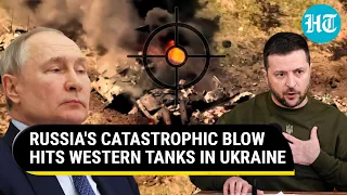 Putin's Deathtrap: 20% Western Tanks Bite The Dust In 14 Days Amid Kyiv's Counteroffensive | Report