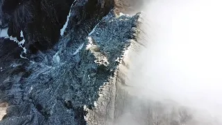 haute cime dents du midi valais suisse 7 peaks morceau Eddie Vedder into the wild