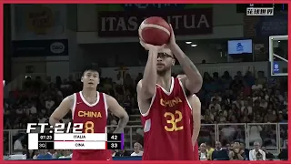 Highlights of Likaier(Kyle Anderson) in China vs Italy