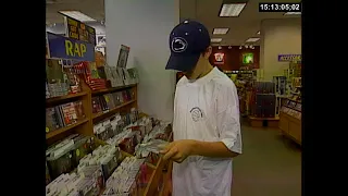 Buying CD's in 1999 at a Tower Records store