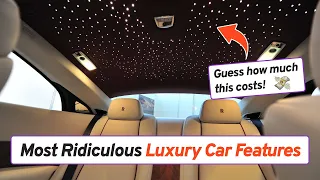 The 6 Most Ridiculous Luxury Car Features of All Time