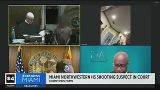 Miami Northwestern High School shooting suspect in bond court