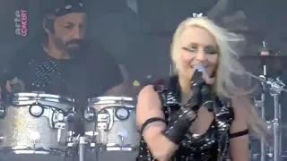 Doro at Alcatraz Metal Festival : Sport Campus Lange Munte, Kortrijk, Belgium,15/8/ 2021