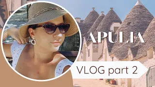 Apulia Vlog part 2 // Alberobello, Locorotondo, Bari, Trani, Brindisi, Lecce // Nie takie obce