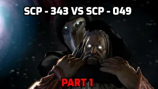 SCP-343 vs. SCP-049 [SFM]