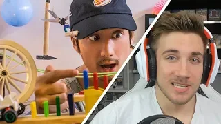 5 MILLIONEN SPECIAL (Riesen Kettenreaktion durchs Haus) | Julien Bam - Reaction