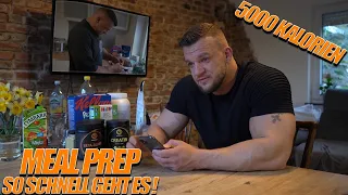 MEIN EI PLATZT ! Meal Prep mit 5000 Kalorien endet in einer Sauerrei