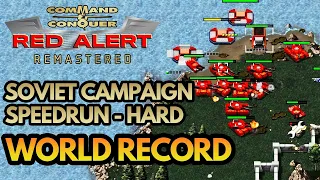 Red Alert Remastered Speedrun - Soviet Campaign in 54:43 [Hard]