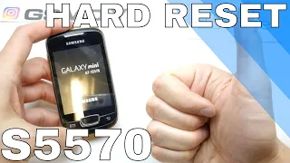 Samsung Galaxy Mini S5570 hard reset