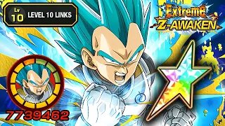 100% EZA STR SSB VEGETA LEVEL 10 LINKS SHOWCASE! Dragon Ball Z Dokkan Battle