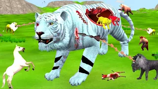 मासूम बाप बना आदमखोर लुटेरा और एक बेटे की दर्द भरी पुकार | The Giant Tiger | Jungle Animal Story.