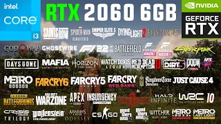 RTX 2060 6GB Test in 50 Games in 2022