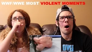 WWF WWE Most Violent Moments Reaction!