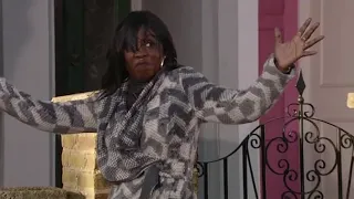 EastEnders - Jack Branning Accidentally Throws A Bucket Of Water Over Denise Fox (6th April 2012)
