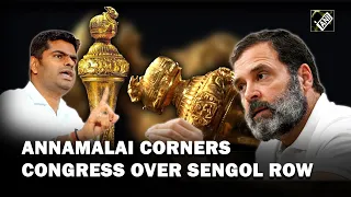 “Why was Sengol marked as ‘walking stick’…” Annamalai’s sharp questions to Congress