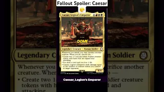 Fallout Spoiler: Caesar, Legion’s Emperor #commander #mtg #magicthegathering #edh #shortsfeed