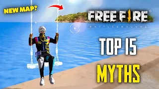 Top 15 Mythbusters in FREEFIRE Battleground | FREEFIRE Myths #251