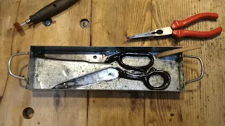 Solingen Scissors Restoration - Meticulous Work