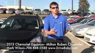 2013 Chevrolet Equinox Mark Wilson at Milton Ruben Chevrolet in Augusta,Ga