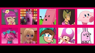 Pink Color Battle Elimination Order (Requested by Ira Hardy)