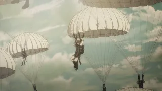 Marley attacks Paradis Island - Eren vs Reiner | Attack on Titan (S4E17)