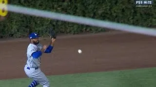 NLCS Gm6: Rizzo reaches base on an error in the 1st