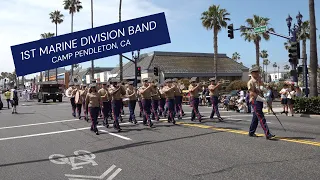 1st Marine Division Band - 2023 Oceanside Independence Day Parade