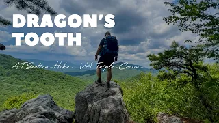 Backpacking Virginia Triple Crown | Day 1 - Dragon's Tooth | Appalachian Trail Section Hike