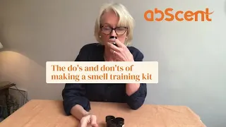 The do's and don'ts of making a smell training kit with essential oils