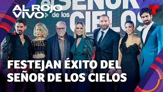 La producción del Señor de los Cielos festeja la popularidad de la serie con una fiesta