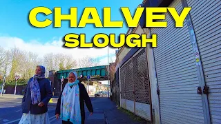 Strolling Through Chalvey, Slough: A Visual Journey Through the Area | February 2023 (4K)